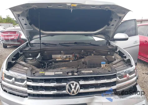 2019 Volkswagen Atlas 3.6L V6 Se W/Technology from USA, damaged, VIN 1V2WR2CA7KC564194